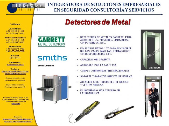 Detectores de Metal